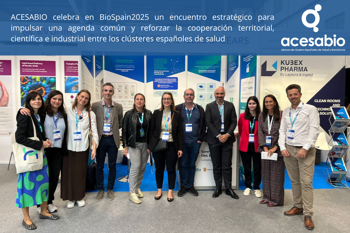 ACESABIO celebra en BioSpain2025 un encuentro estratégico