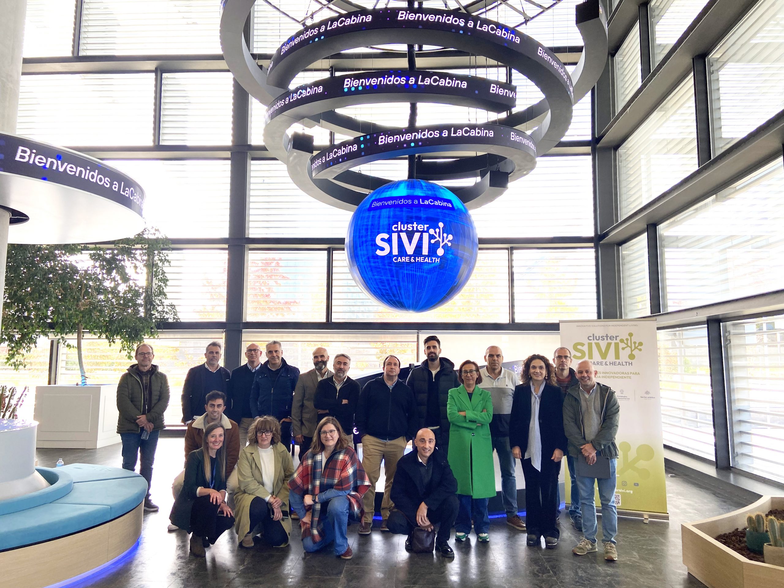 Hub de Innovación y Talento de Telefónica recibe a SIVI