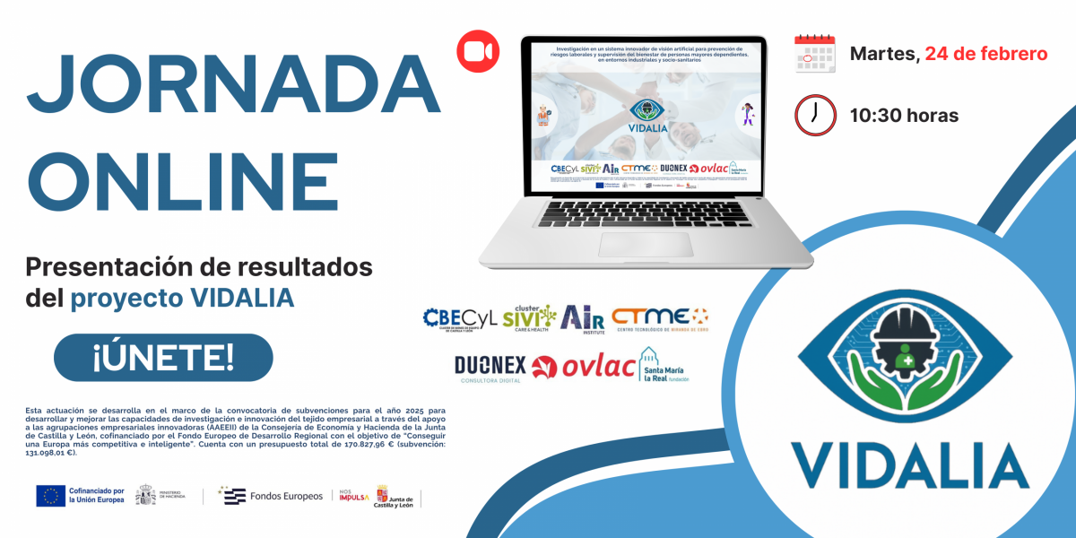 Proyecto VIDALIA presentará sus resultados finales en jornada online