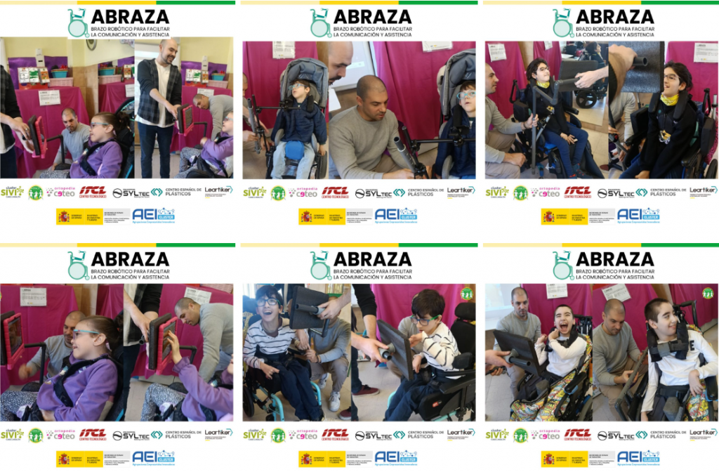 El proyecto ABRAZA prueba el primer prototipo de Brazo Robótico