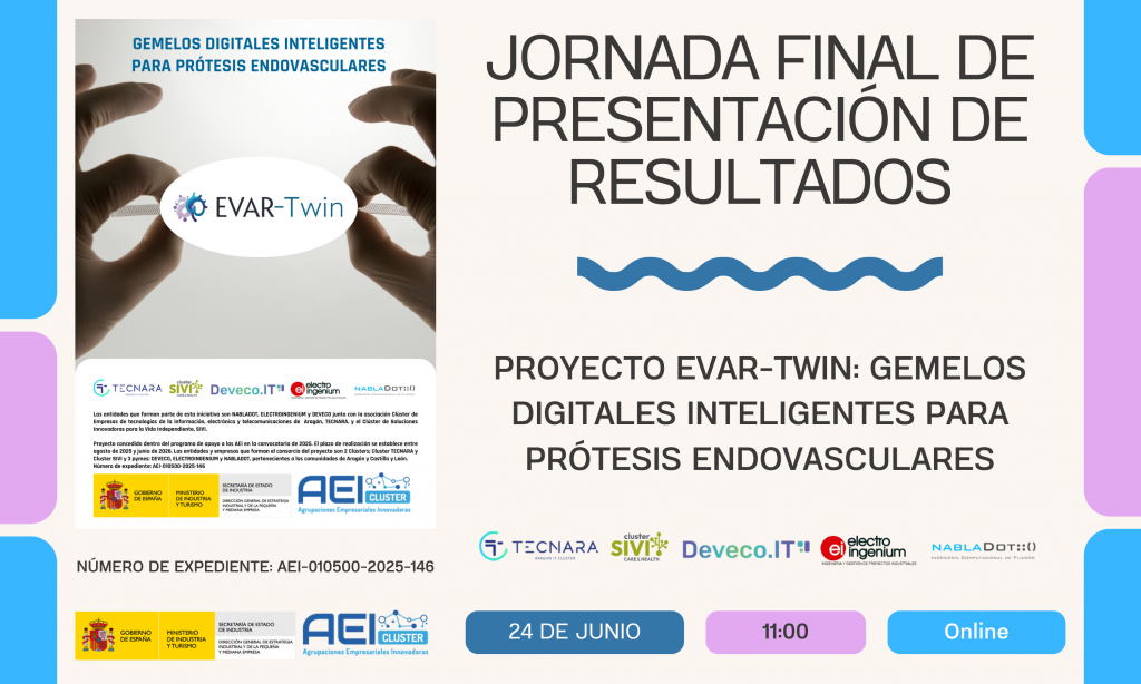 EVAR-Twin presentará sus resultados finales el 24 de junio