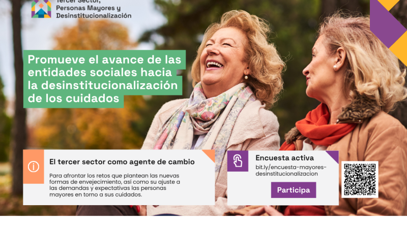 FSMLR anuncia el proyecto “Tercer Sector, Personas Mayores y Desinstitucionalización”