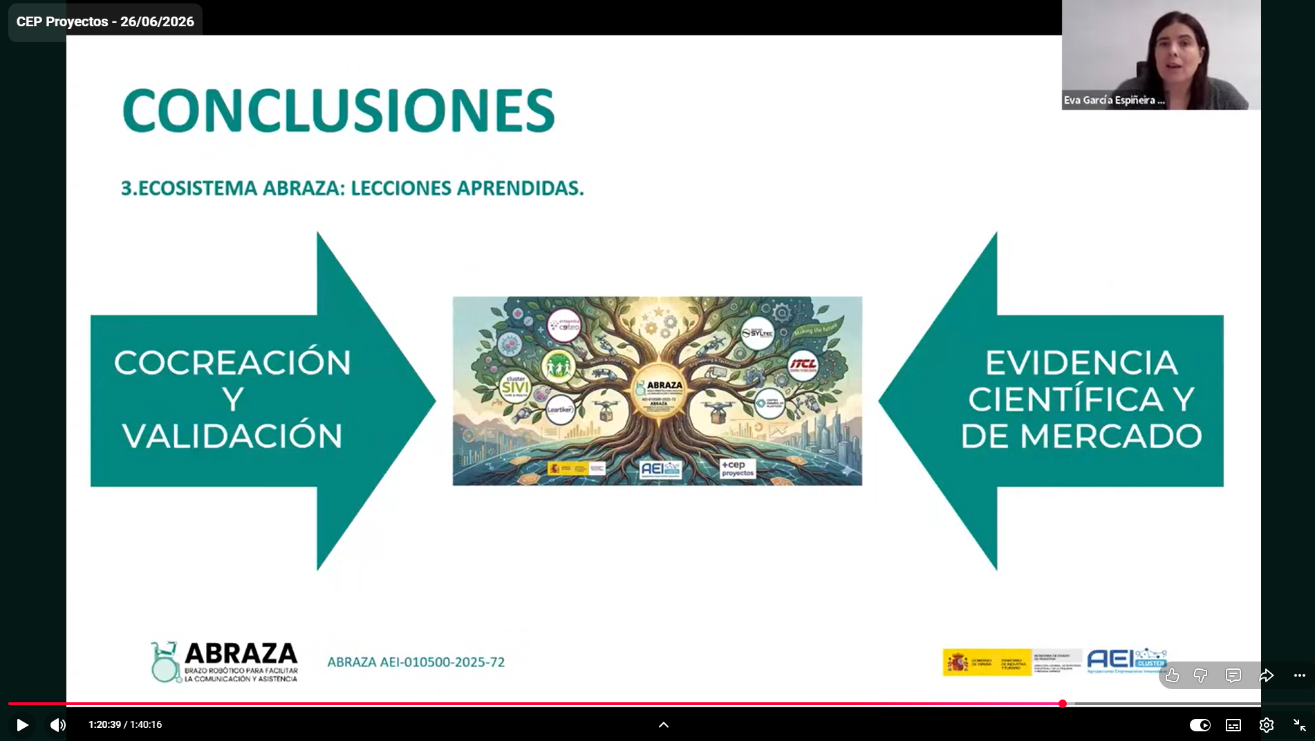 ABRAZA culmina su trabajo con la presentación de resultados
