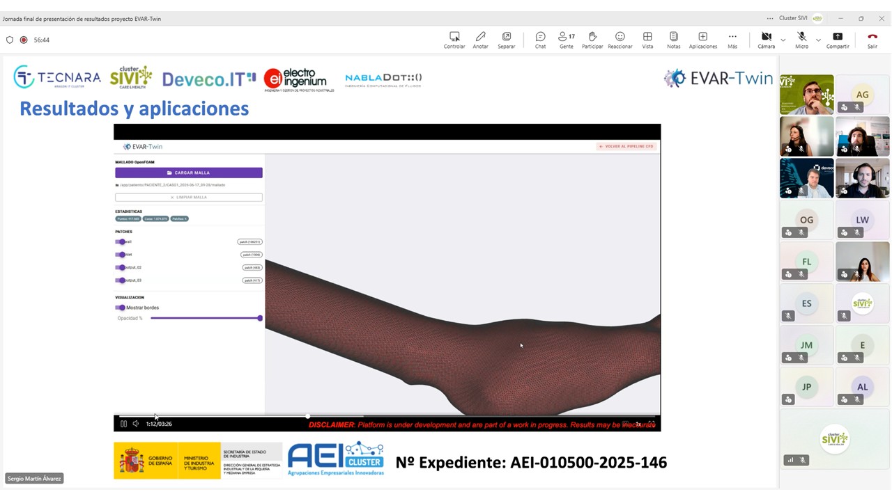 El Proyecto EVAR-Twin presenta sus resultados finales