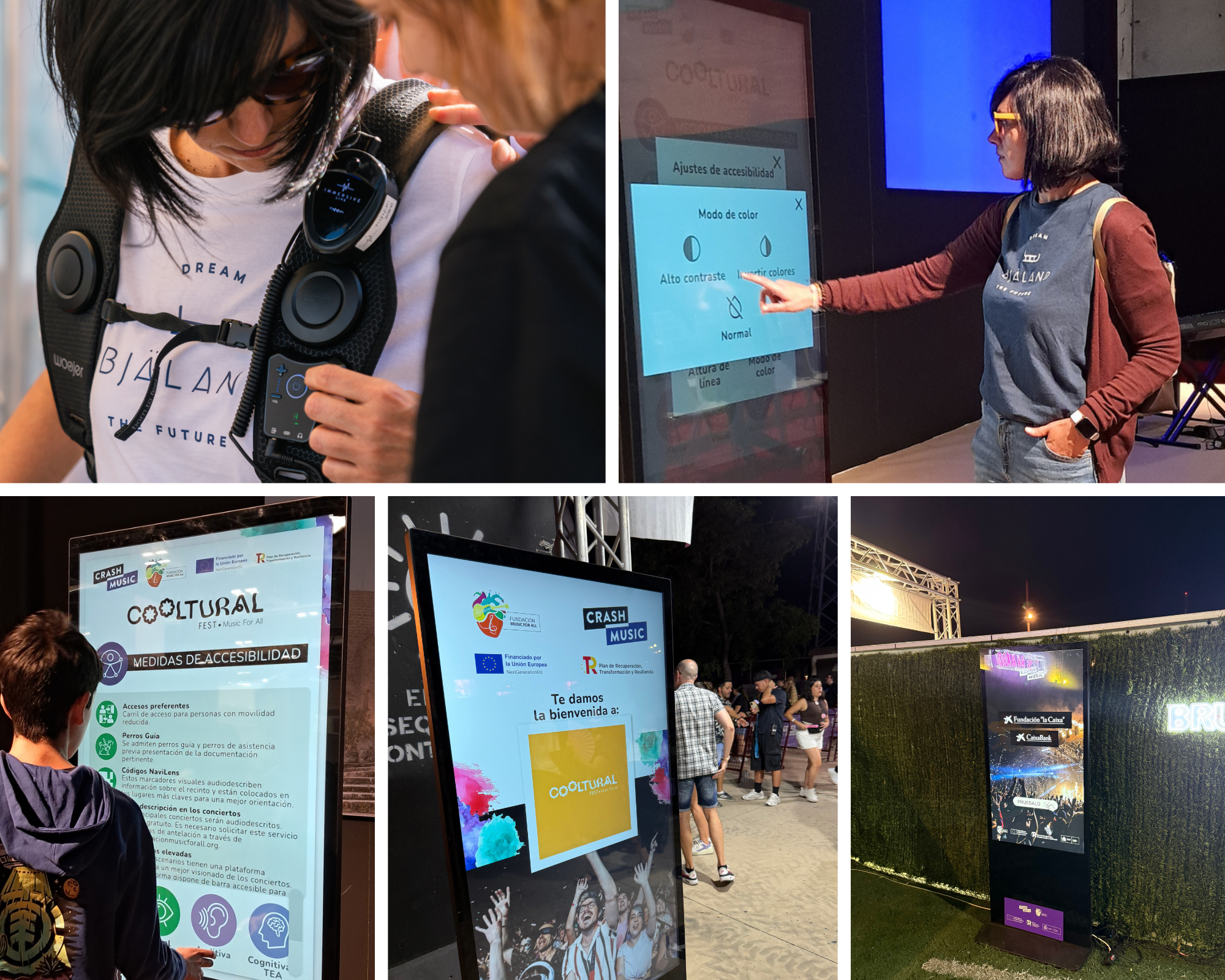 Bjäland Technologies suma a la accesibilidad de los festivales
