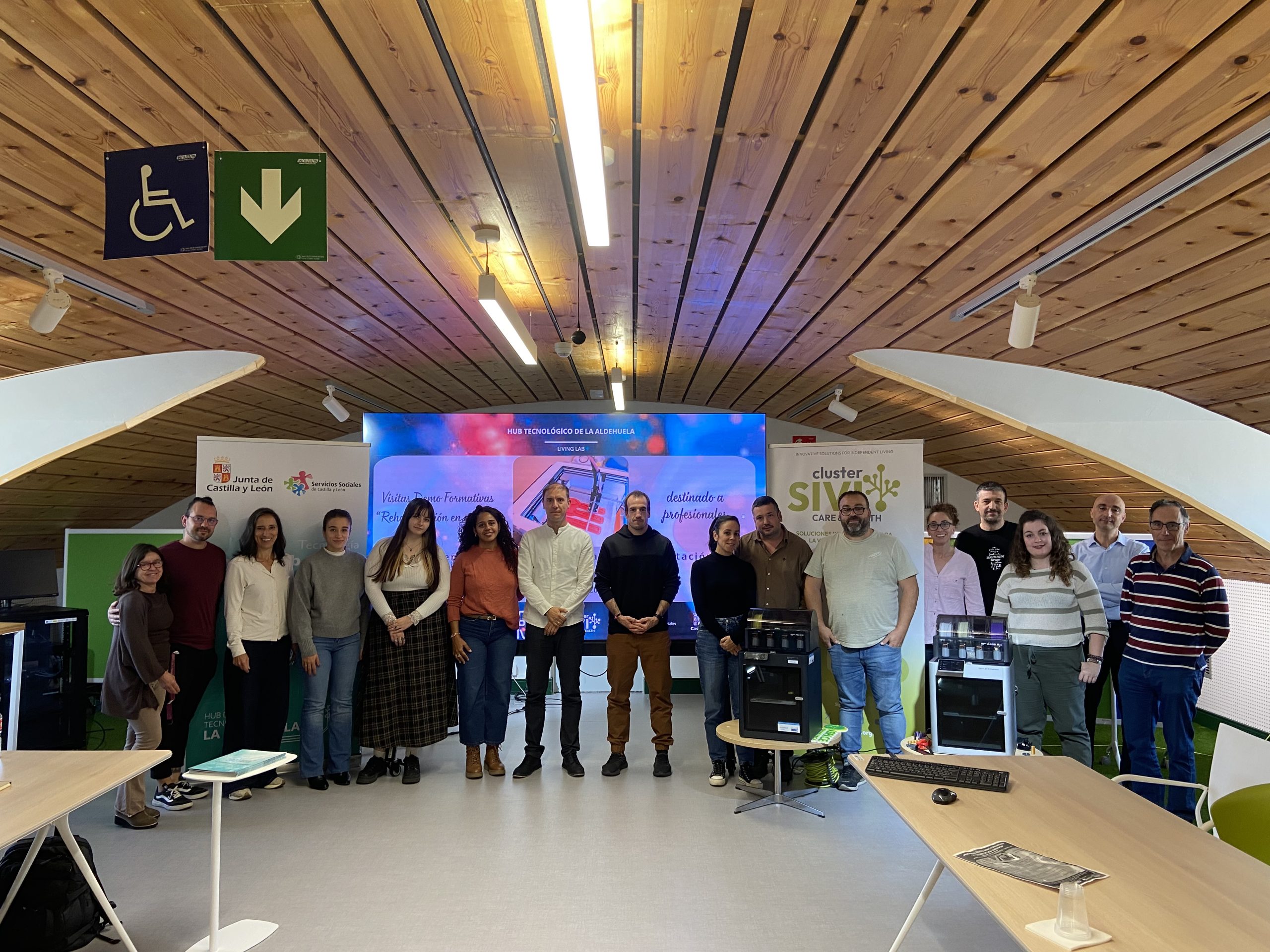 Impresión 3D, nueva visita demo formativa en el Hub La Aldehuela