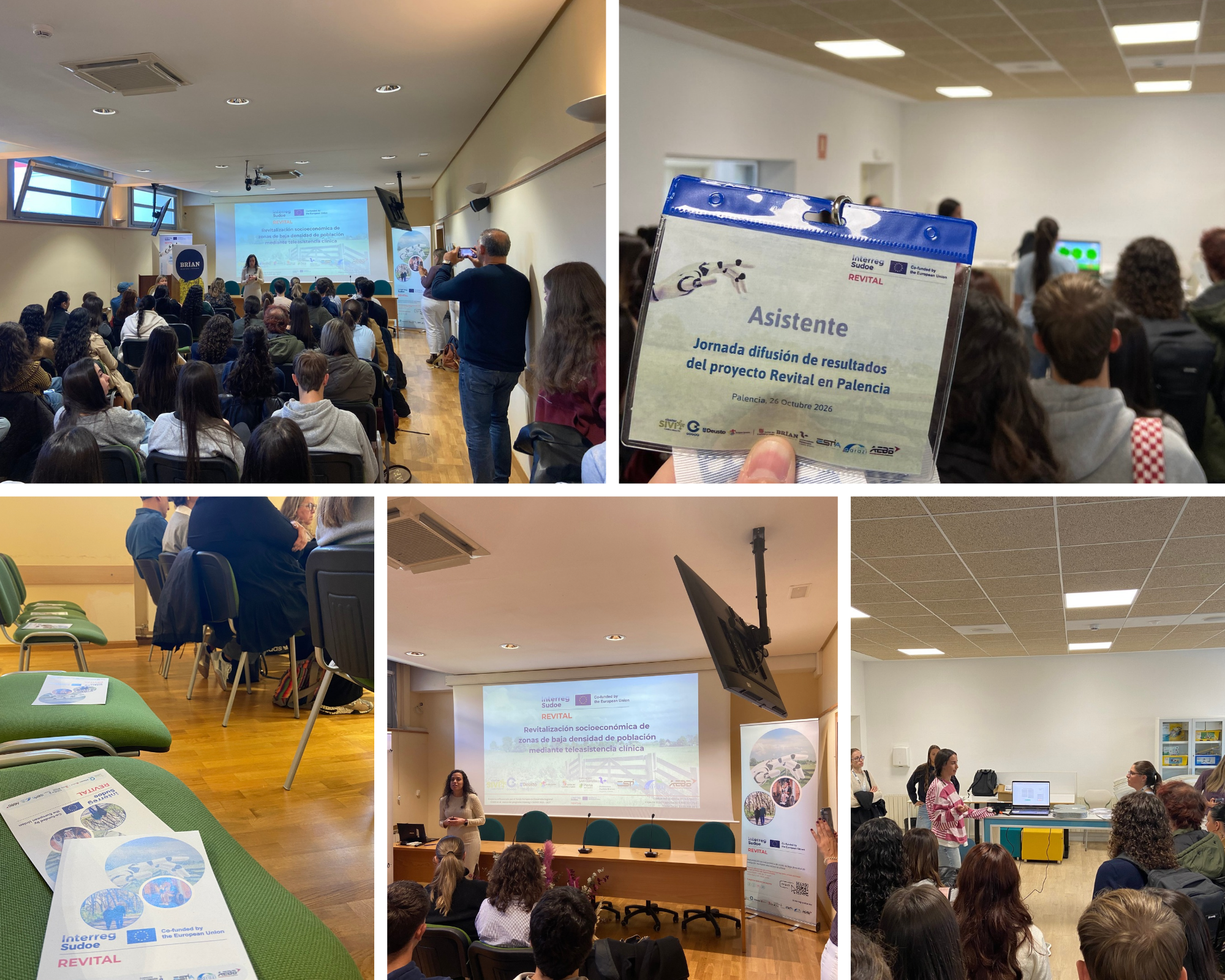 El proyecto REVITAL presenta en Palencia los resultados de su pilotaje para acercar la rehabilitación tecnológica al medio rural